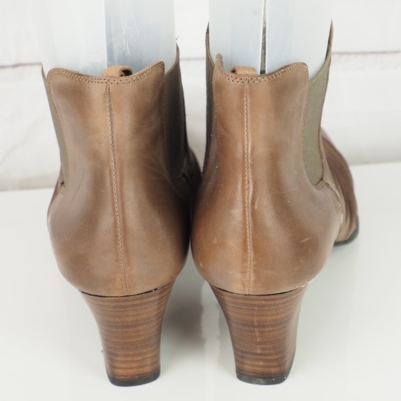 Ros Hommerson sz 12 brown leather booties - Picture 4 of 10